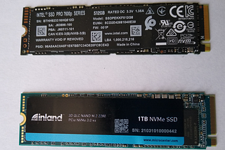 Upgrade Activity: Harddrive SSD →  SSD