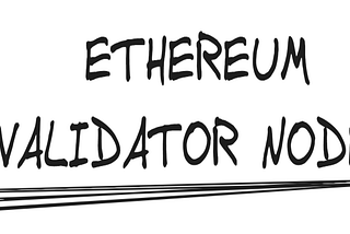 How to Run an Ethereum Validator Node using Google Cloud Platform