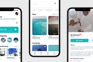 UI/UX Case Study : tourism app for Umlaj city