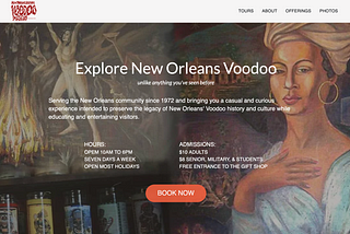 Rebrand: Voodoo Museum
