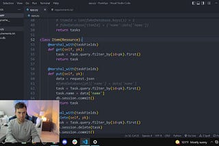 Flask RESTful CRUD API