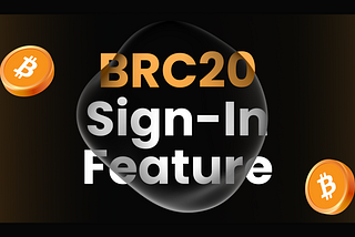 IdentityHub Feature Update: BRC20 Sign-in