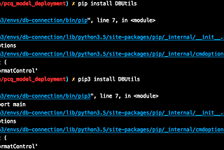 Fix python pip