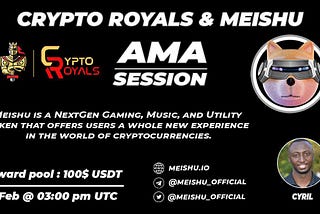 Meishu AMA Recap