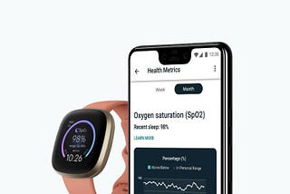 Fitbit’s New SpO2 Signature Clock Face Helps Track Blood Oxygen Levels