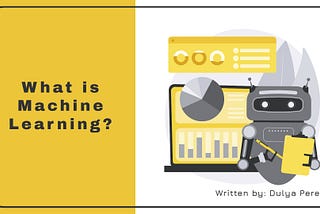 Let’s peek into Machine Learning 🤖