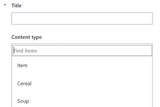 Customizing your Power Apps SharePoint Forms for Content Types