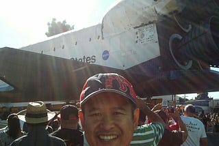 Space Shuttle Endeavour arrives at California Science Museum in Los Angeles