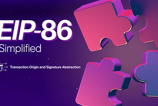 EIP-86 Simplified: Transaction Origin and Signature Abstraction