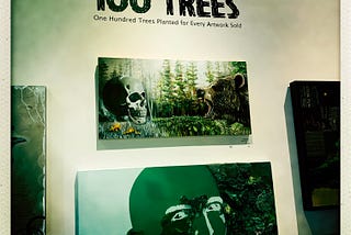 The ‘100 Trees’ Group Exhibit at Modern Eden Gallery