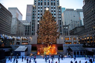 I celebrated Christmas in New York, Switzerland and London