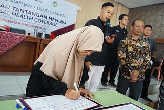 Through USAID CATALYZE Asia Social Protection (ASP) Indonesia Partnership, Three Indonesian…