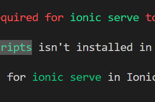 Upgrading to Ionic 4