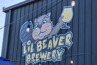 Beard Wizard and Sarina Visit Lil Beaver Brewery