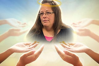 Kim Davis SHOULD NOT be praised.