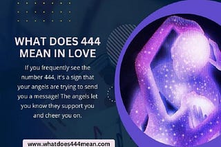 What Does 444 Mean in Love