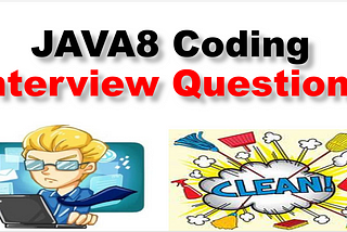 Java 8 coding interview questions