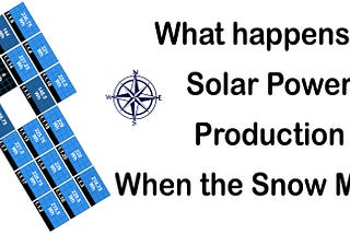 What Happens to Solar When the Snow Melts?