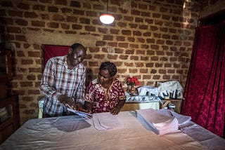 Amped Innovation provides solar home systems for off-grid families.