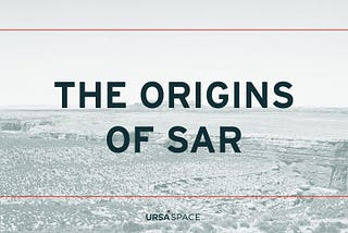 The Origins of SAR