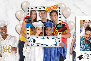 Graduation Photo props