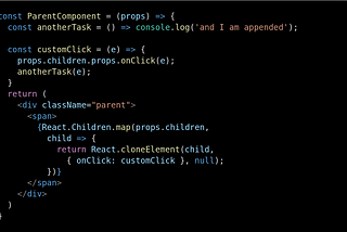 Overwriting and Appending children props using ReactClone