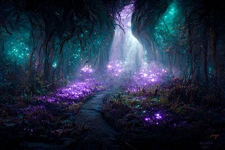 The adventure of a magical forest