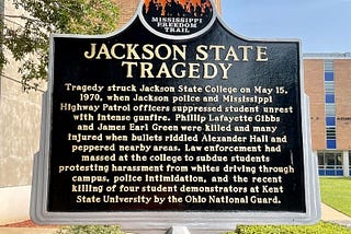 The Difference in Police Responses at Columbia, Kent State, and Jackson State Universities