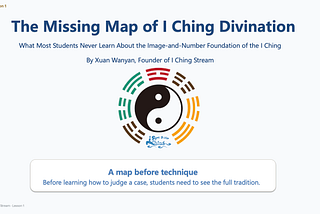 The Missing Map of I Ching Divination