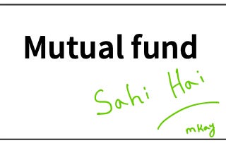 Mutual fund sahi hai campaign