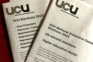 UCU Elections Candidate Survey: E-ballots and Voting Transparency