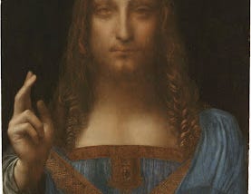 Leonardo Da Vinci ‘s Christ — Abhaya mudra: Mudra of fearlessness and protection