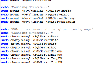 Deploy MS SQL Server 2019 on Amazon Linux 2 at scale