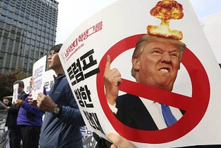 In Cina e Asia-Trump va in Corea del Sud