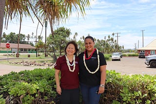 Sharing summer safety tips and connecting with Molokai keiki