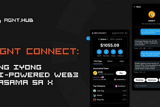 AGNT Connect: Ang Iyong AI-Powered Web3 Kasama sa X