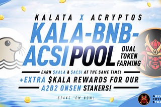 Partnership: Kalata Protocol x ACryptoS