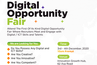 The First Of Its Kind In Abia — Digital Opportunity Fair