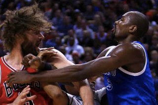 Robin Lopez and Serge Ibaka Threw Real Punches And Everyone Won