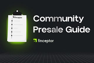 $FINC Community Sale is Tomorrow!