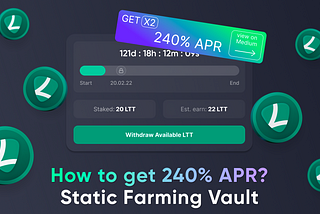 Get up to 240% APR on Farming Vaults in a new staking contest from LocalTrade!