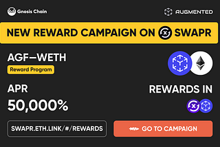 New Reward Program on Gnosis Chain: Augmented Finance x Swapr