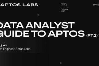 Data Analyst Guide to Aptos: DeFi Swaps (pt.2)