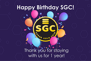 SGC project for a year!