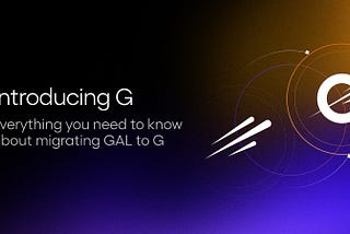 Introducing G: One Token, Two Ecosystems