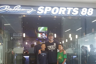 Catch Drew Pearson Sports 88 inside DFW Airport Terminal E this season