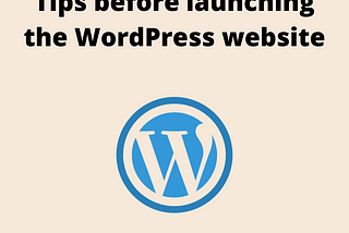 In WordPress, thousands of websites are launched every day.