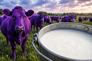 Got A Purple Cow But No Grape Milk