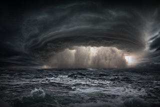 Uma tempestade perfeita — e dramática.