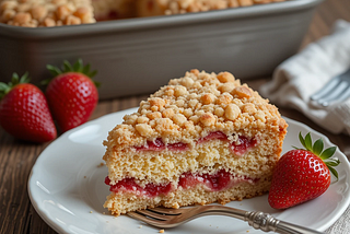Strawberry Crumb Cake
